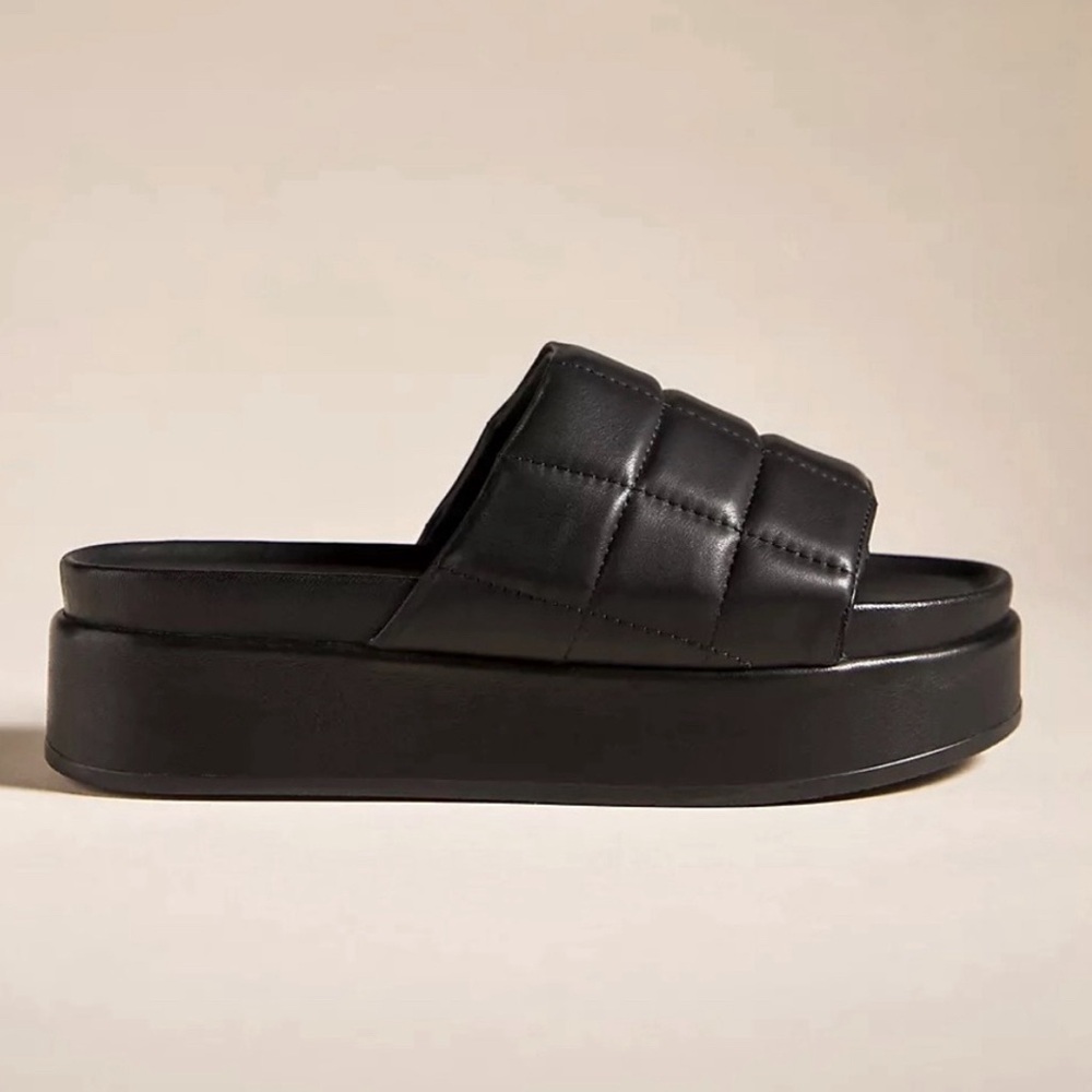 Silent D Porta Slides (Anthropologie) Size 38(US 7)